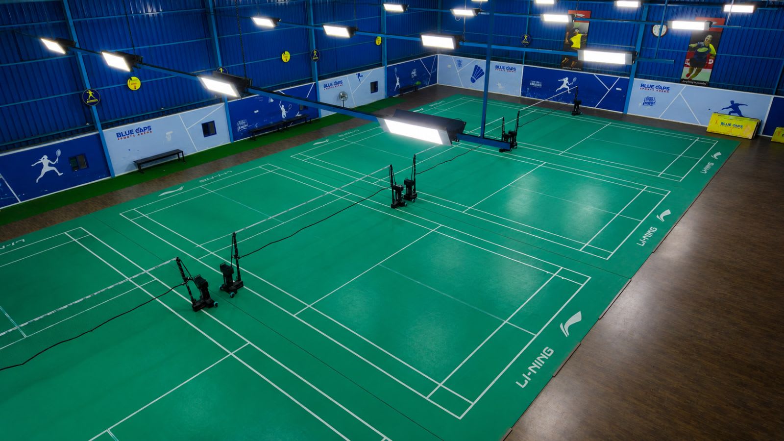 Blue Caps Sports Arena - Pickleball | Box Cricket | Badminton | Football | Hockey | Volleyball | Throw ball | Bowling Machine — Badminton in Ramamurthy Nagar, Bengaluru